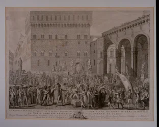 La Mañana del 3 de junio de 1799 cuando el Pueblo Florentino Celebró el Levantamiento de las Armas del Gran Ducado